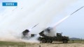 합동 해상사격훈련 ① 130mm 다련장 로켓·K-9 자주포의 위력!