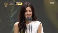 [연기대상] 이선빈, 여자 신인상 수상!
