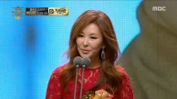 [연기대상] 이미숙, 주말극 여자 최우수연기상 수상!